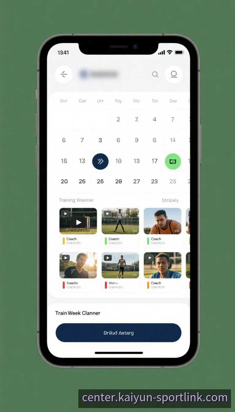 开云体育移动端APP界面与实时赛事数据交互预览